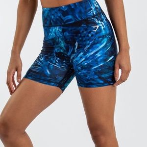 Gymshark Shorts - Ocean Camo NWOT